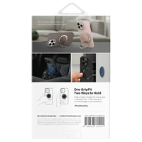 Uniq Gripfit 360 magnetinis laikiklis ir atrama - juodas / vidurnakčio juodas