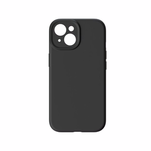 Case for iPhone 15 Forcell F-Protect Rubber Premium compatible with MagSafe black