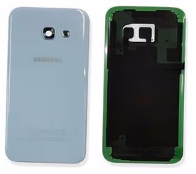 Galinis dangtelis Samsung A320 A3 2017 šviesiai mėlynas (blue mist) originalus (used Grade A)
