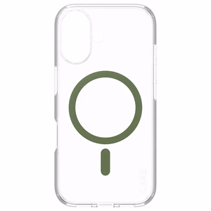 CARE by PanzerGlass Flagmano dėklas telefonui iPhone 16 6.1" žalias/žalias Magnetinis 1369