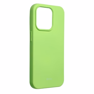 ROAR dėklas COLORFUL JELLY telefonui IPHONE 15 Pro laimo žalias