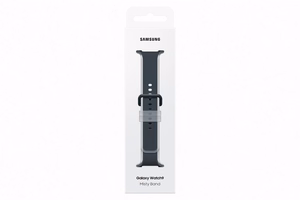 Juodas „Samsung SXL35LB Misty Band“ laikrodžio dirželis (M/L), skirtas „Galaxy Watch9“ ir „Galaxy Watch8“