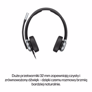 HP Poly Mission 625 USB laidinis ausinių rinkinys