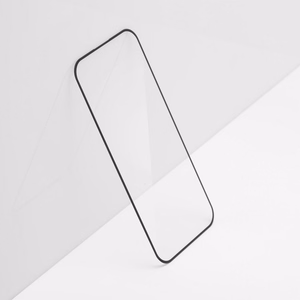 Forcell Itin skaidrus apsauginis stiklas - iPhone 15 Pro juodas