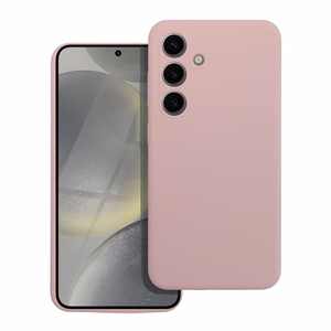 Silikoninis 2mm dėklas telefonui XIAOMI REDMI NOTE 14 Pro 4G smėlio rožinis