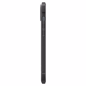 Spigen Rugged Armor Mag dėklas su MagSafe iPhone 14 - matinė juoda