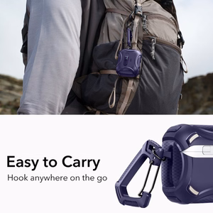 ESR Cyber FlickLock MagSafe deklas AirPods Pro 3 - Violetinis