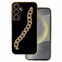 Dėklas telefonui Samsung Galaxy S23 FE dizainas 4 juodas