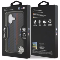 BMW M Kevlar Lines & Logo MagSafe dėklas iPhone 17 - juodas