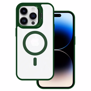 Tel Protect Magnetinis dėklas telefonui su stovu Iphone 14 žalia