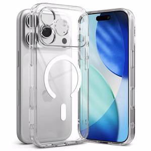 Ringke Fusion Magnetinis dėklas telefonui iPhone 17 Pro - skaidrus