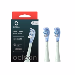 Oclean Ultra White šepetėlio galvutė 2 vnt. UW01 G02 žalia