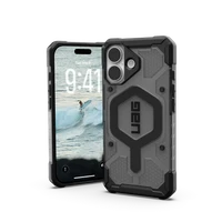 UAG Pathfinder Clear MagSafe Dėklas iPhone 17 - Juodas and Gray