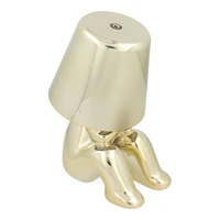 Table lamp bedside GOLD MAN Art Deco seat (version 4) MLTL