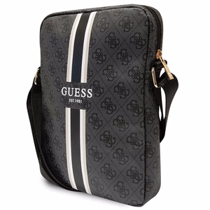 Guess krepšys GUTB10P4RPSK 10" juodas 4G Stripes planšetės krepšys