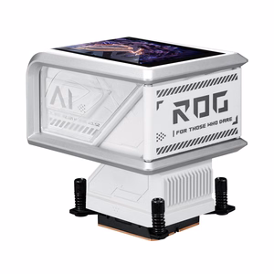 Asus ROG RYUO IV 360 ARGB - viskas viename vandens aušintuvas, 12 cm (baltas)