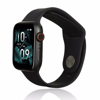 Beline Dirželis Apple Watch Silicone 38/40/41mm juodas