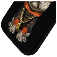 Nimmy Akiniai Kietas šuo dėklas telefonui iPhone 16 Pro - juodas