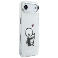 Karl Lagerfeld Karl & Choupette Back MagSafe Case for iPhone Air - Clear