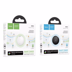 Ieškiklis suderinamas su Google Find My Device Hoco E93A juodas