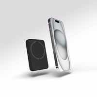 Puro Mini Power Mag 4200mAh Išorinė baterija su Magnetiniu USB-C - Juoda