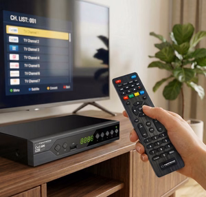 Esperanza EV107R – ресивер цифрового эфирного телевидения DVB-T2 H.265/HEVC, чёрный