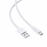 USB kabelis Acefast C18-04 USB-A to USB-C 1.2m baltas