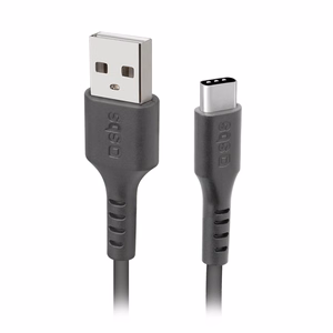 SBS TECABLETC3MTK Кабель USB-A - USB-C 3m - чёрный