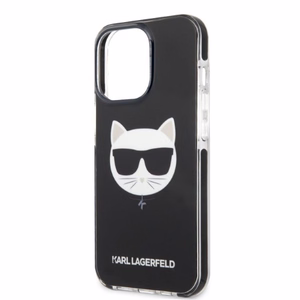 Karl Lagerfeld KLHCP13LTPECK iPhone 13 Pro / 13 6.1" hardcase black/black Choupette Head