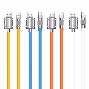 WEKOME WDC-186 Wingle Series USB-A–USB-C įkrovimo ir duomenų laidas, 1 m, baltas