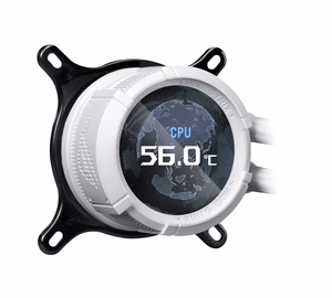 ASUS ROG Strix LC III 360 ARGB White Edition Procesorius Universalusis skystinis aušintuvas 12 cm Balta