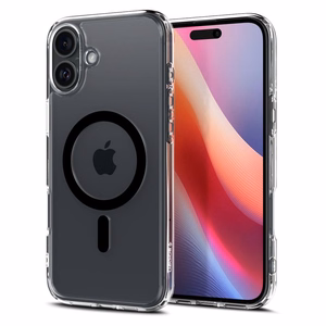 Spigen Ultra Hybrid Magnetinis dėklas su MagSafe iPhone 16 Plus - juodas