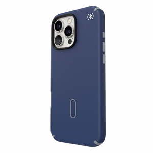 Speck Presidio2 Pro dėklas su MagSafe ir ClickLock, skirtas iPhone 16 Pro Max, „Coastal Blue/Dust Grey“
