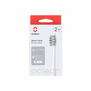 Oclean Gum Care P1S12 W02 keičiamos šepetėlių galvutės, 2 vnt., baltos