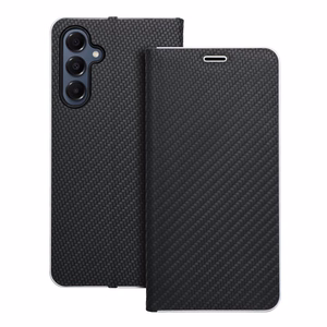 LUNA Book Carbon dėklas telefonui SAMSUNG A16 5G juodas