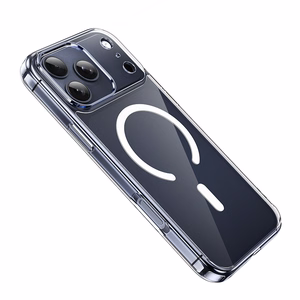 Borofone dėklas BI5 Ice Shield Magnetic Iphone 17 Pro Max skaidrus