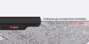 Nešiojamo kompiuterio baterija ACER AP13B3K, 3200mAh, Extra Digital Selected
