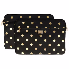 Wonder nešiojamojo kompiuterio dėklas 13–14 colių auksinis su taškeliais