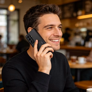 Tech-Protect MagFlex Dėklas for Samsung Galaxy S26 - skaidrus juodas