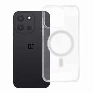 Skaidrus Clear Mag Cover (MID) dėklas, skirtas OnePlus Nord 6 / Nord CE6, suderinamas su MagSafe