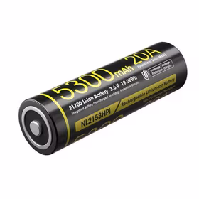 Įkraunama ličio jonų baterija 3.6V 5300mAh NL2153HPI Nitecore