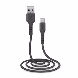 SBS LTHL200 USB-A - Micro-USB kabelis 1 m - juodas