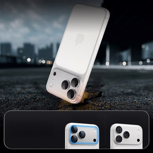 Spigen Optik Pro XL GLAS.TR EZ FIT grūdintas stiklas, skirtas iPhone 18 Pro Max, sidabrinis