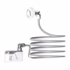 Flextail Max Shower nešiojamasis dušas su dėklu (baltas)