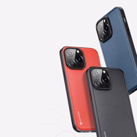 Dux Ducis Fino dėklas telefonui iPhone 14 Pro Max mėlynas nailoninis