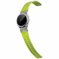 UNIQ Fluo x Smart-Fit dirželis Garmin 26mm limonka