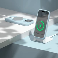 Etteri silikoninis dėklas telefonui iPhone 15 Pro 6,1" šviesiai mėlynas