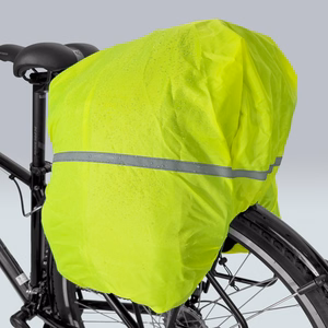 Wozinsky large bike rack bag 35l + rain cover black (WBB19BK)