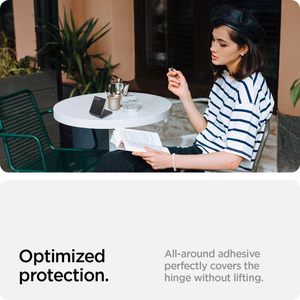 Spigen Glas.TR EZ Fit HD Grūdintas apsauginis stiklas Samsung Galaxy Z Flip 7 - skaidrus