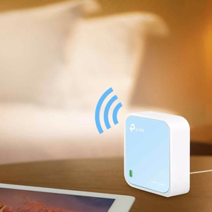TP-Link TL-WR802N belaidis maršrutizatorius Greitas eternetas Viena juosta (2,4 GHz) Mėlyna, Balta
